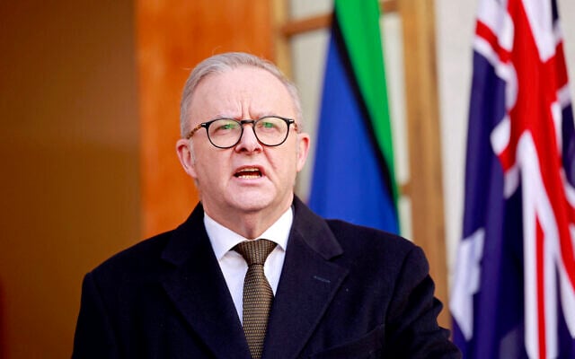 Australian PM Anthony Albanese